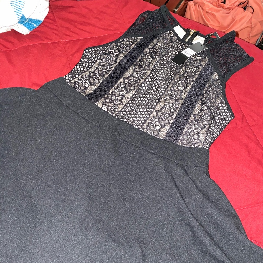 Black Lace Romper